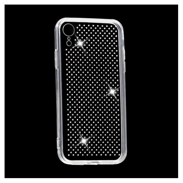 

Чехол силиконовый с камнями Unique Skid Ultrasonic Series для Apple iPhone Xr (Прозрачный)