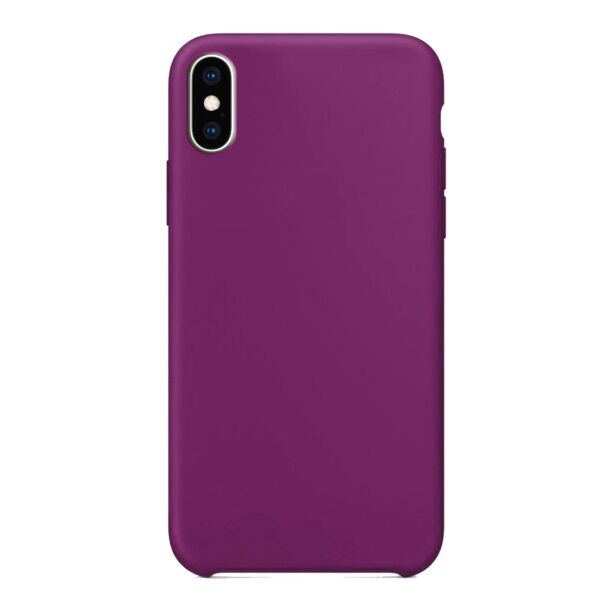 

Silicone Case without Logo (AA) для Apple iPhone X / XS (5.8") (Пурпурный)