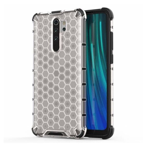 

Ударопрочный чехол Honeycomb для Xiaomi Redmi Note 8 Pro (Прозрачный)