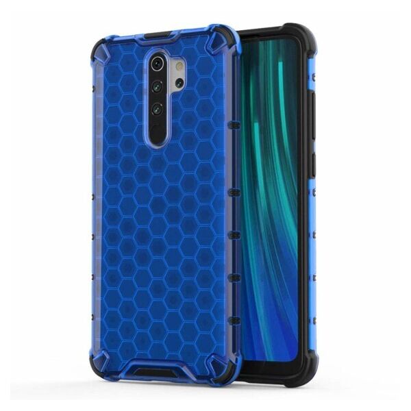 

Ударопрочный чехол Honeycomb для Xiaomi Redmi Note 8 Pro (Синий)
