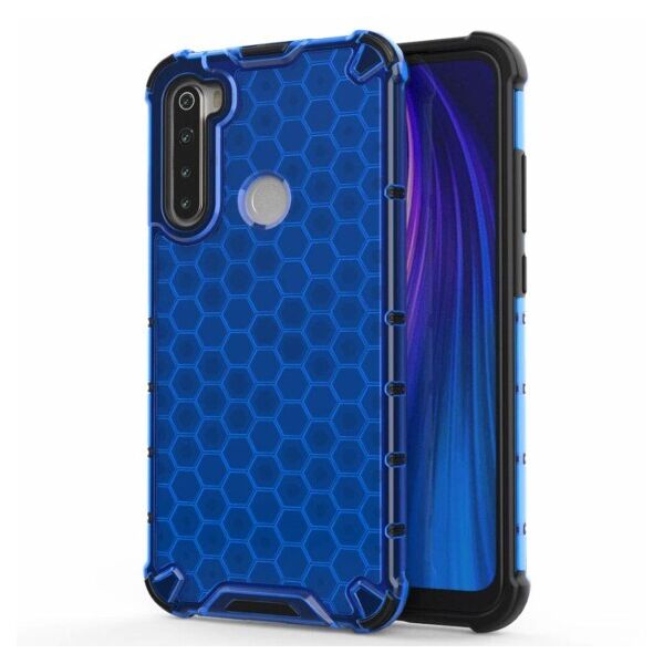 

Ударопрочный чехол Honeycomb для Xiaomi Redmi Note 8 (Синий)