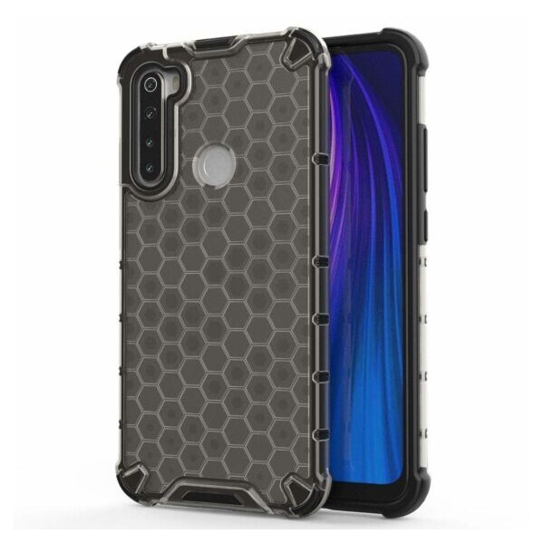 

Ударопрочный чехол Honeycomb для Xiaomi Redmi Note 8 (Черный)