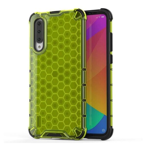 

Ударопрочный чехол Honeycomb для Xiaomi Mi A3 (CC9e) (Салатовый)
