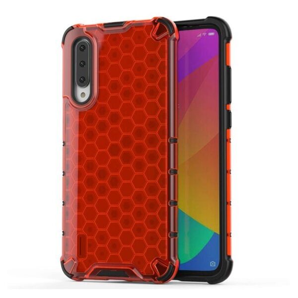 

Ударопрочный чехол Honeycomb для Xiaomi Mi A3 (CC9e) (Красный)