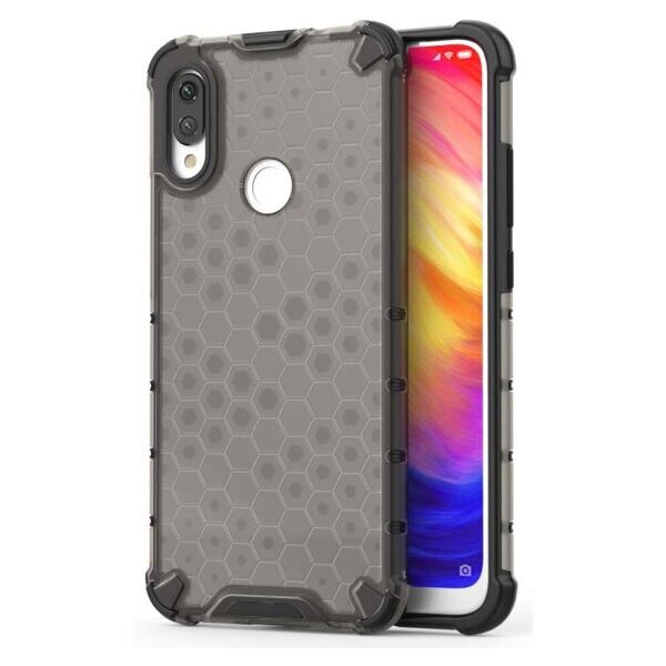 

Ударопрочный чехол Honeycomb для Xiaomi Redmi 7 (Черный)