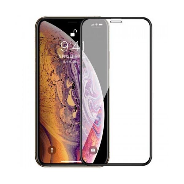 

Защитное стекло для Apple iPhone XR Full Glue (0.3 мм, 2.5D черное) (Черный)