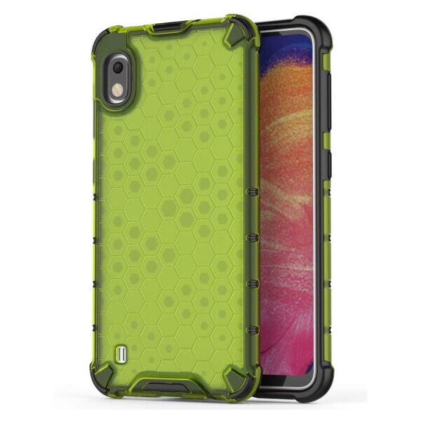 

Ударопрочный чехол Honeycomb для Samsung Galaxy A10 (A105F) (Салатовый)