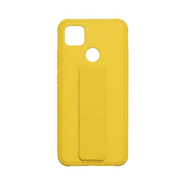 

Противоударный чехол Bracket с подставкой для Xiaomi Redmi 9C (Желтый)