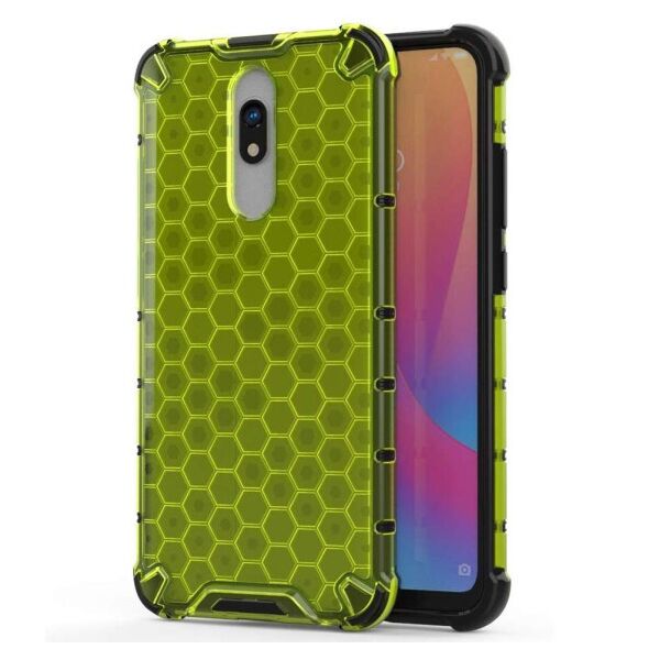 

Ударопрочный чехол Honeycomb для Xiaomi Redmi 8 / 8a (Салатовый)