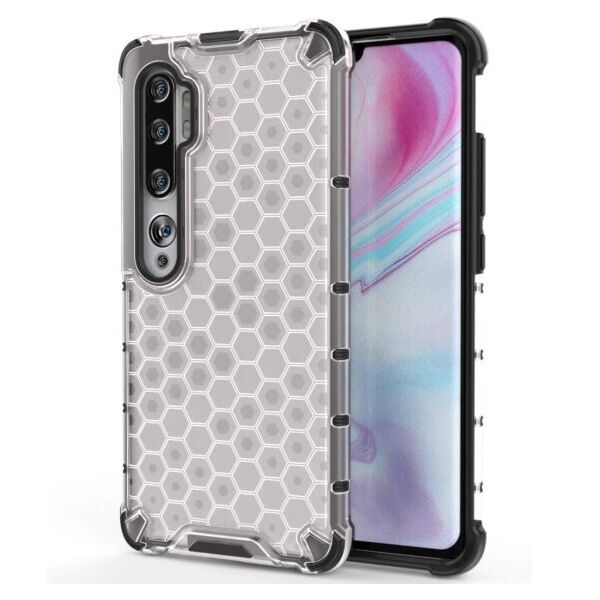 

Ударопрочный чехол Honeycomb для Xiaomi Mi Note 10 / Note 10 Pro / MI CC9 Pro (Прозрачный)