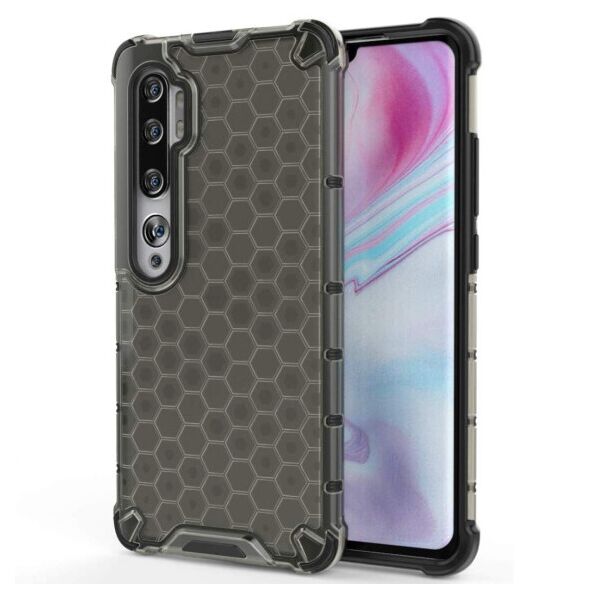 

Ударопрочный чехол Honeycomb для Xiaomi Mi Note 10 / Note 10 Pro / MI CC9 Pro (Черный)
