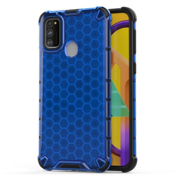 

Ударопрочный чехол Honeycomb для Samsung Galaxy M30s / M21 (Синий)