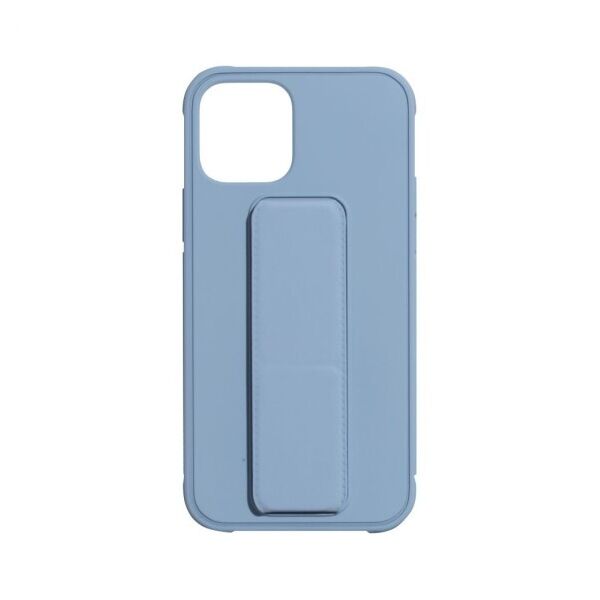 

Противоударный чехол Bracket с подставкой для Apple iPhone 12 (6.1) (Голубой)