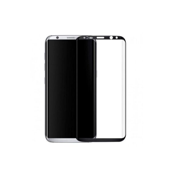 

Защитное стекло для Samsung Galaxy S8 Plus (0.3 мм, 3D, черное) (Черный)