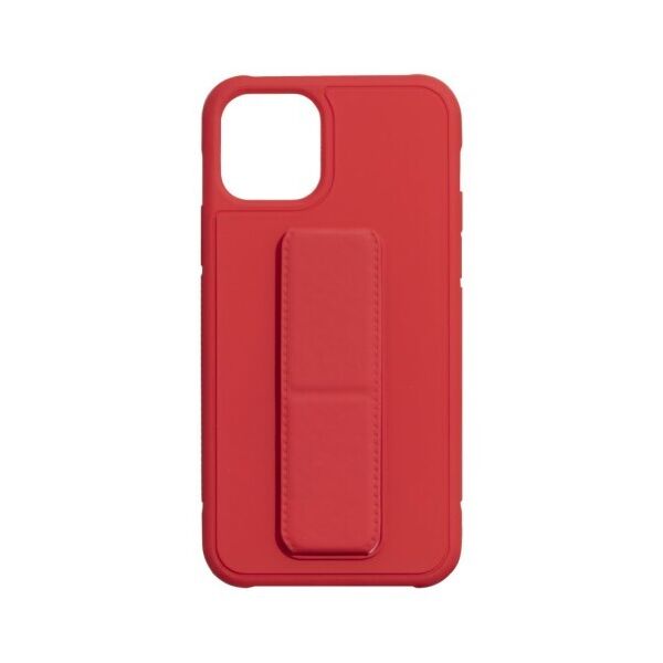 

Противоударный чехол Bracket с подставкой для Apple iPhone 11 (Красный)