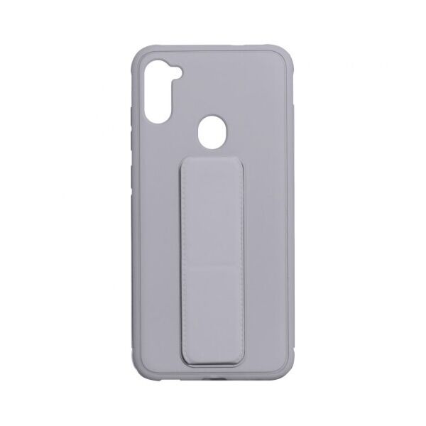 

Противоударный чехол Bracket с подставкой для Samsung Galaxy A11 / M11 (Серый)