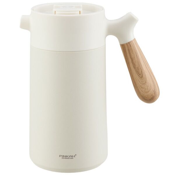 

Термос-кофейник Pinkah PJ-3138 960 мл, белый