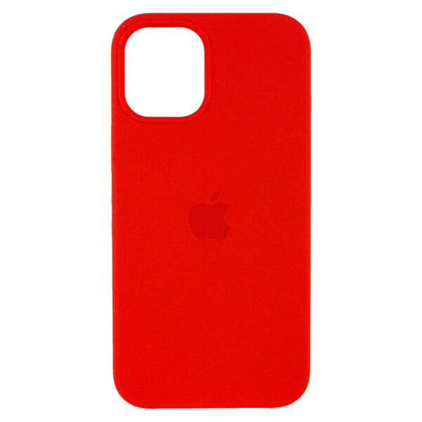 

Чехол Silicone Case (AA) для Apple iPhone 12 Pro / 12 (6.1") (Crimson)