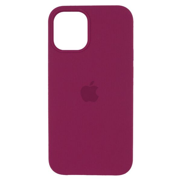 

Чехол Silicone Case (AA) для Apple iPhone 12 Pro / 12 (6.1") (Maroon)