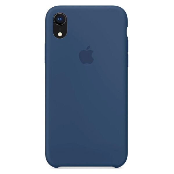 

Чехол Silicone Case (AA) для Apple iPhone XR (6.1") (Темно-синий)