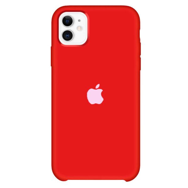 

Чехол Silicone Case (AA) для Apple iPhone 11 (6.1") (Crimson)