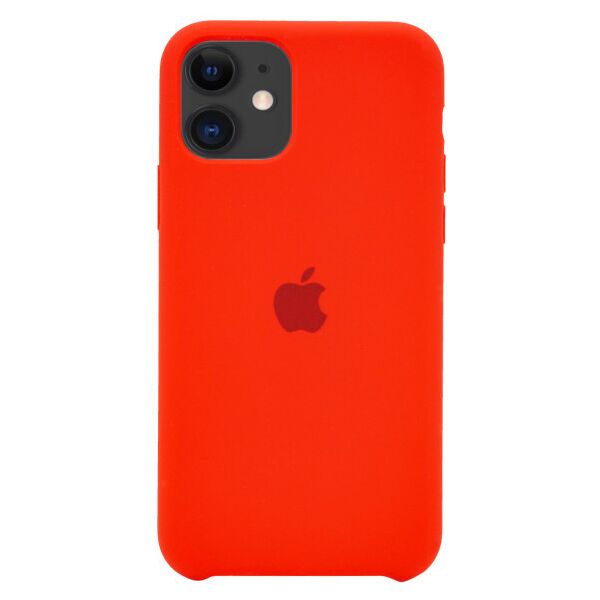 

Чехол Silicone Case (AA) для Apple iPhone 11 (6.1") (Красный)