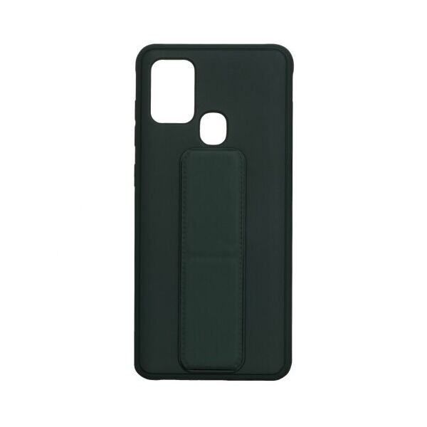 

Противоударный чехол Bracket с подставкой для Samsung Galaxy A21s (Зеленый)