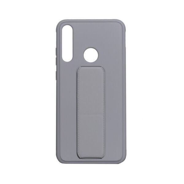 

Противоударный чехол Bracket с подставкой для Huawei Y6P Eur Ver (Серый)