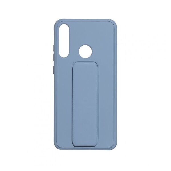 

Противоударный чехол Bracket с подставкой для Huawei Y6P Eur Ver (Голубой)
