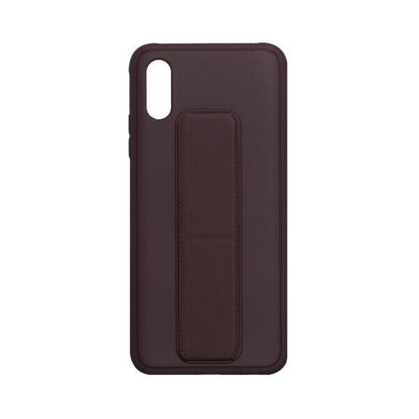 

Противоударный чехол Bracket с подставкой для Xiaomi Redmi 9A (Коричневый)