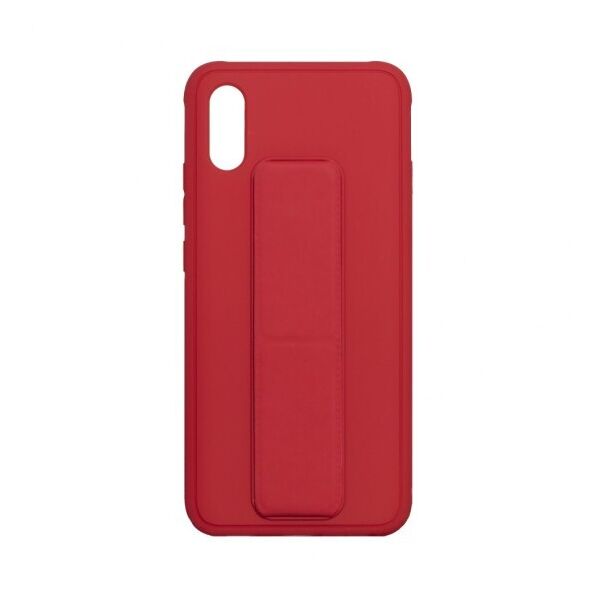 

Противоударный чехол Bracket с подставкой для Xiaomi Redmi 9A (Красный)