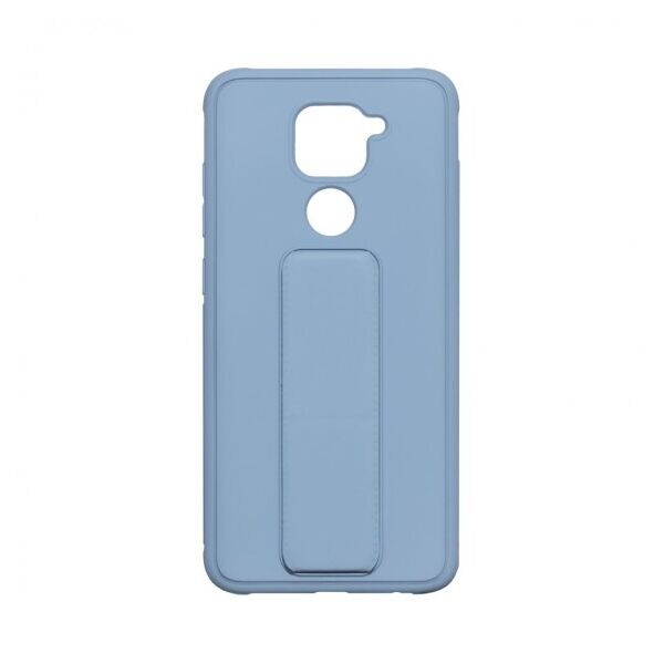 

Противоударный чехол Bracket с подставкой для Xiaomi Redmi Note 9 (Голубой)