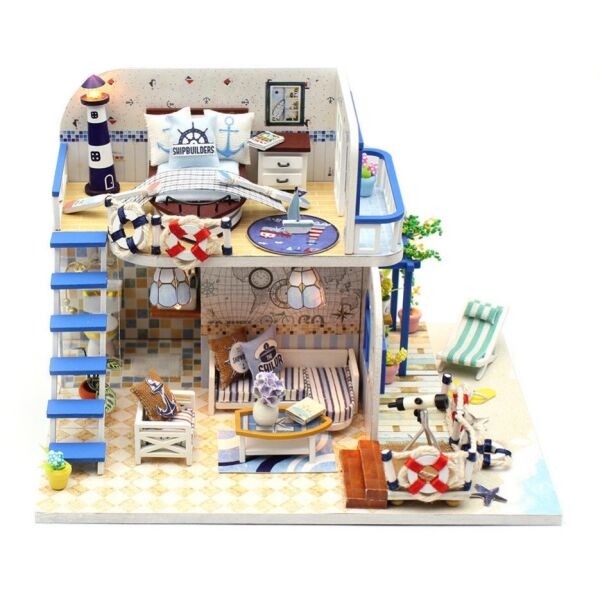 

Интерьерный 3D конструктор DIY mini house MD 2503 М032