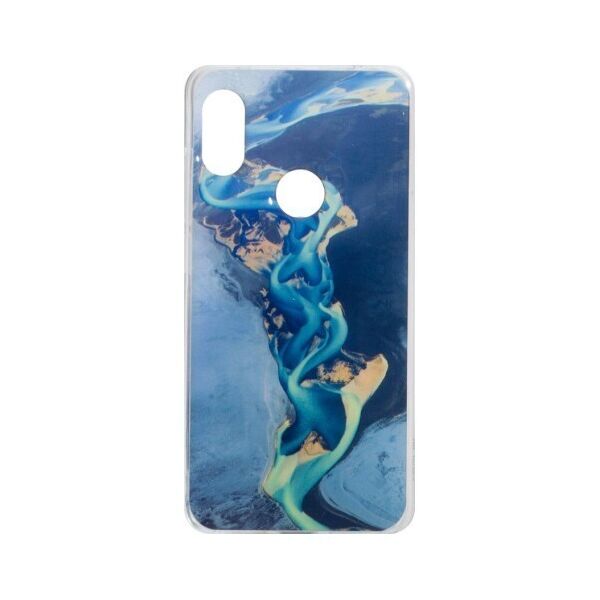 

Силиконовый чехол Marble Series (Мрамор) для Huawei Y6 2019 Цвет 07