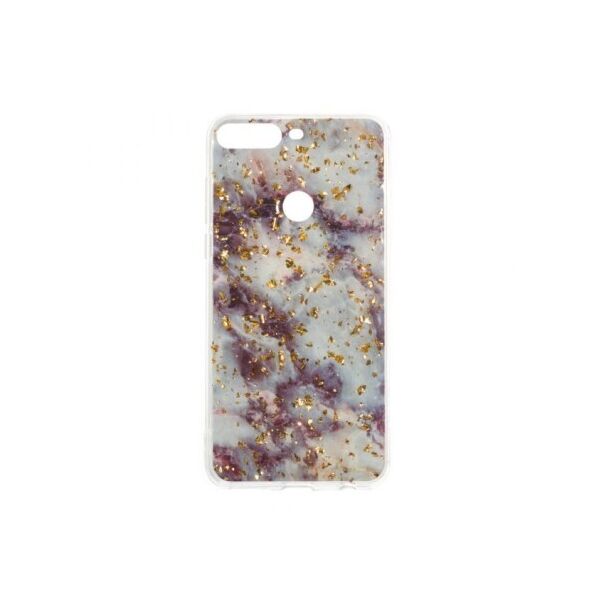 

Силиконовый чехол Marble Series (Мрамор) для Huawei Y7 Prime 2018 Цвет 01