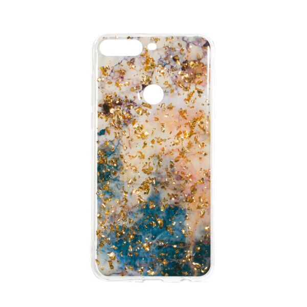 

Силиконовый чехол Marble Series (Мрамор) для Huawei Y7 Prime 2018 Цвет 02