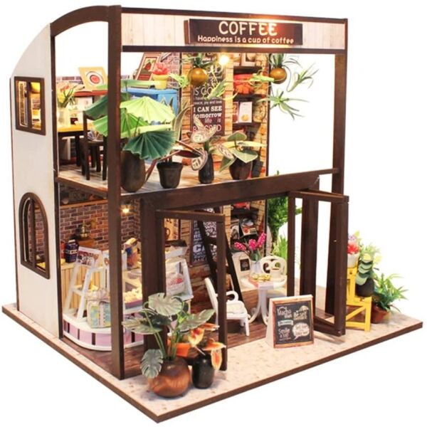 

Интерьерный 3D конструктор DIY mini house MD 2505 М027