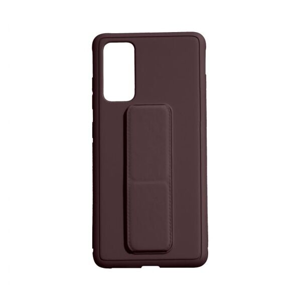 

Противоударный чехол Bracket с подставкой для Samsung Galaxy S20 FE (Коричневый)