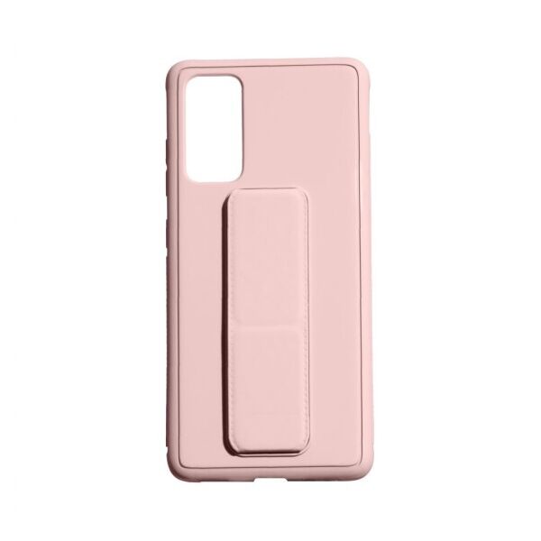 

Противоударный чехол Bracket с подставкой для Samsung Galaxy S20 FE (Розовый)