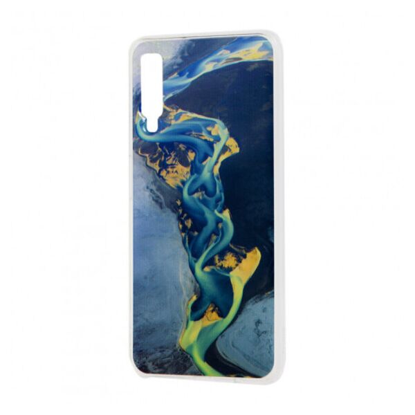 

Силиконовый чехол Marble Series (Мрамор) для Samsung Galaxy A750 A7 2018 Цвет 07