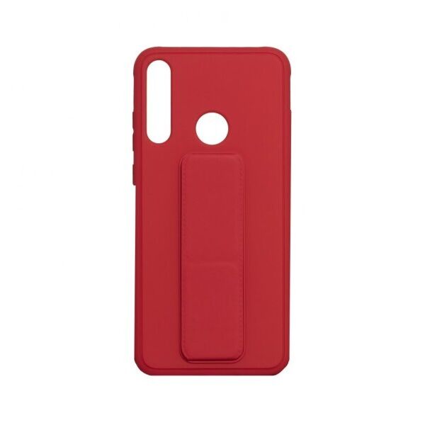 

Противоударный чехол Bracket с подставкой для Huawei Y6P Eur Ver (Красный)