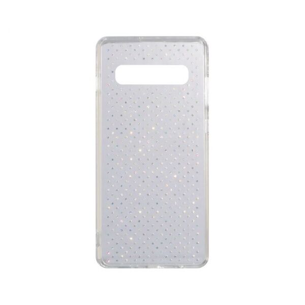 

силиконовый с камнями Unique Skid Ultrasonic Series для Samsung Galaxy S10 (Прозрачный)