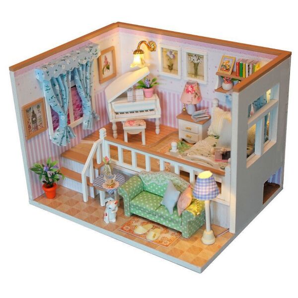 

Интерьерный 3D конструктор DIY mini house MD 2503 М026