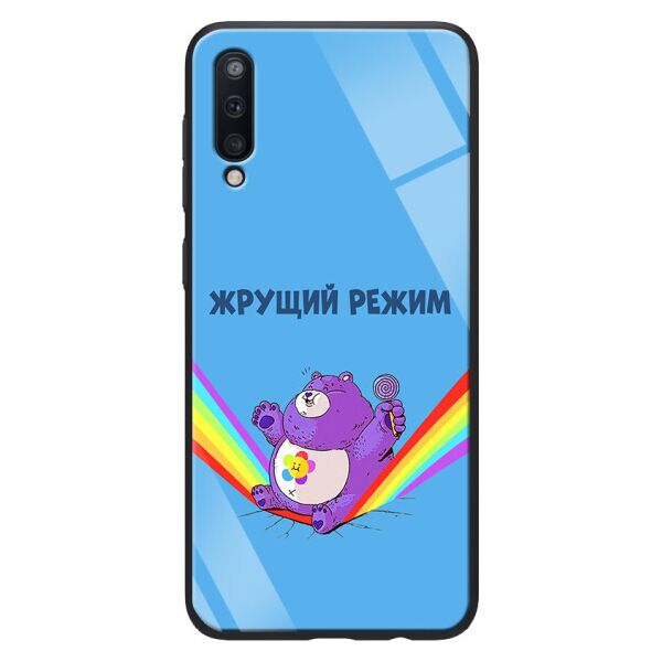 

TPU+Glass чехол ForFun для Samsung Galaxy A70 (A705F)
