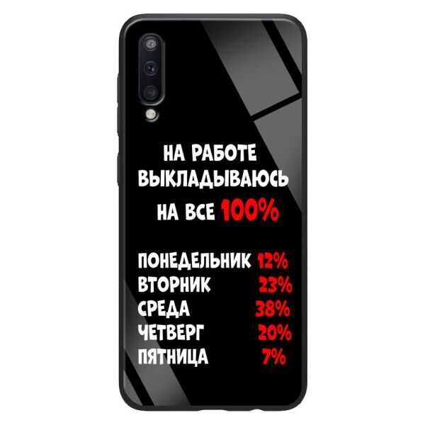

TPU+Glass чехол ForFun для Samsung Galaxy A70 (A705F)