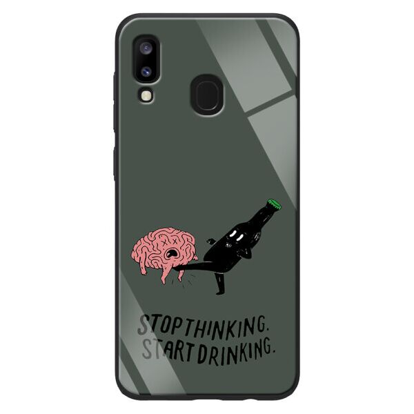 

TPU+Glass чехол ForFun для Samsung Galaxy A20 / A30