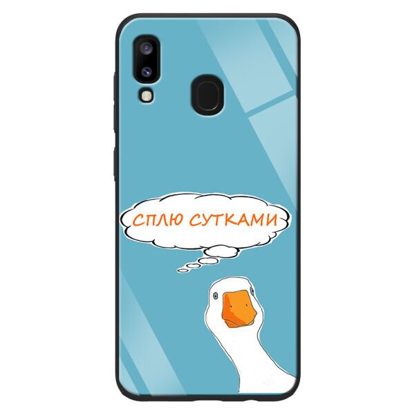 

TPU+Glass чехол ForFun для Samsung Galaxy A20 / A30