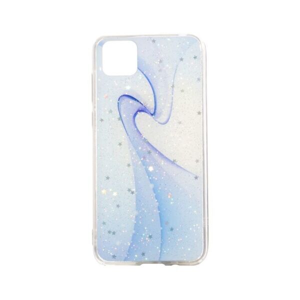 

Силиконовый чехол Aurora с блестками для Huawei Y5P Eur Ver (Фиолетовый)