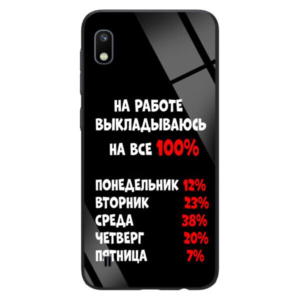 

TPU+Glass чехол ForFun для Samsung Galaxy A10 (A105F)