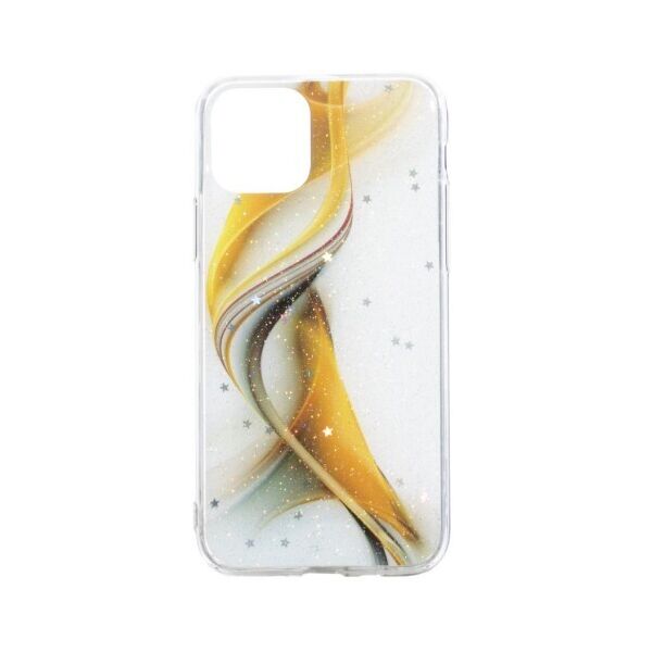 

Силиконовый чехол Aurora с блестками для Apple iPhone 11 Pro (Желтый)